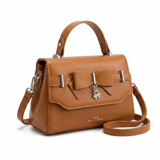 Imported Cross Body Bag for Girls | Premium Medium Crossbody Bag with Unique Handle | Pinkorra