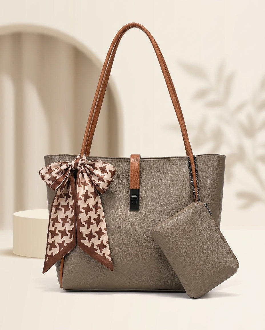 Big Size 2 Pcs Tote Bag Set for Girls – Unique Design