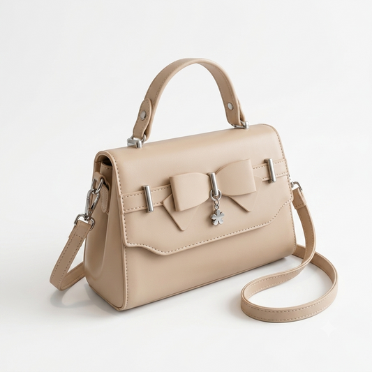 Imported Cross Body Bag for Girls | Premium Medium Crossbody Bag with Unique Handle | Pinkorra