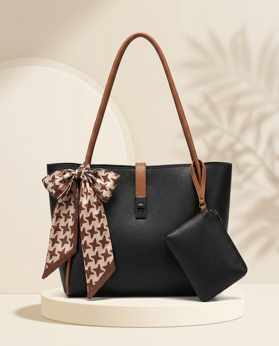 Big Size 2 Pcs Tote Bag Set for Girls – Unique Design