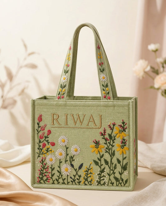 Riwaj Big Size Printed Tote Bag for Women