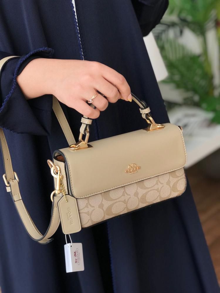 Pinkorra | Coach Mini Josie Top Handle Bag | Brand Accessories Included | Premium Quality