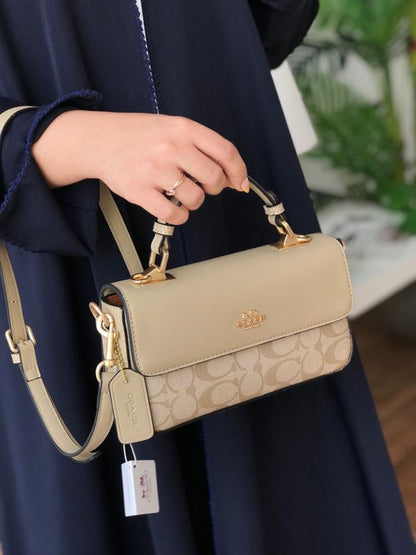 Pinkorra | Coach Mini Josie Top Handle Bag | Brand Accessories Included | Premium Quality