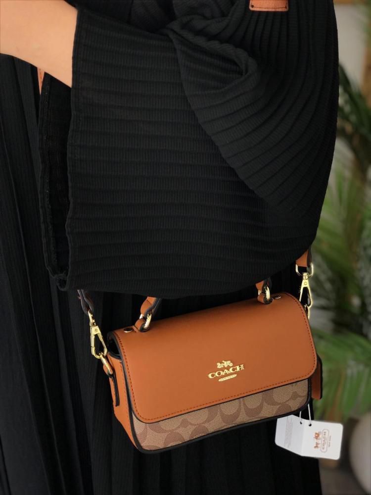 Pinkorra | Coach Mini Josie Top Handle Bag | Brand Accessories Included | Premium Quality