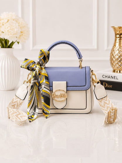 Pinkorra Imported Crossbody Bag for Women | Printed Strap | Premium Quality | 6 Colors | Band Bag Packing
