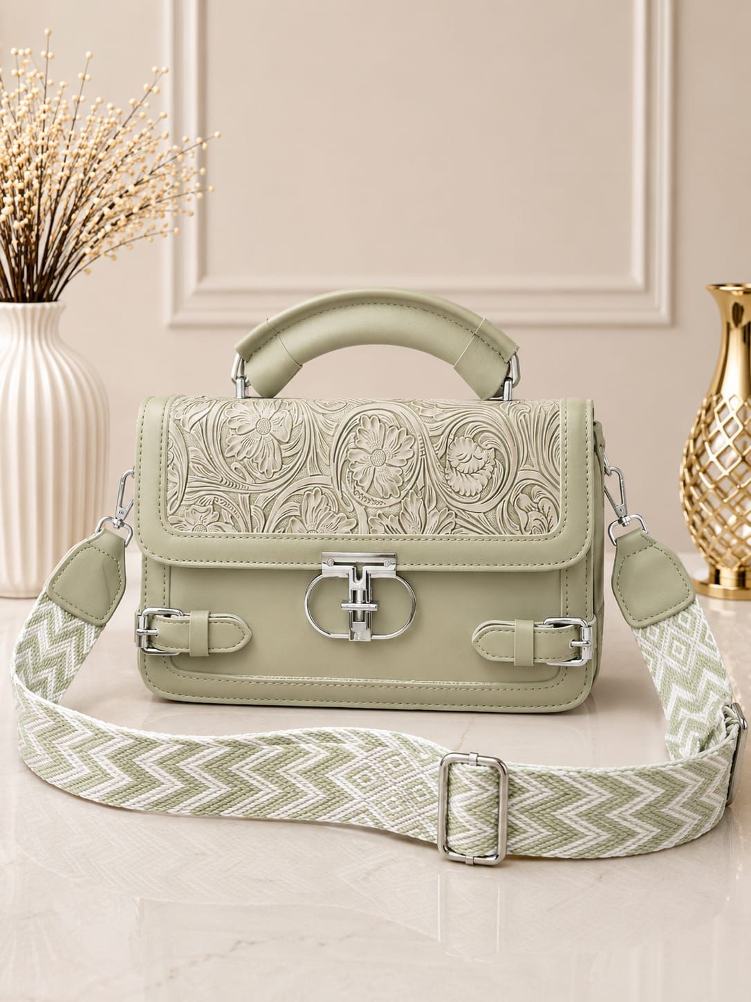 Pinkorra Imported Crossbody Bag for Women | Premium Quality | 5 Colors | Dust Bag Included