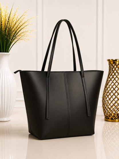 Pinkorra Minimalist Luxury Tote Bag | Master Quality  Premium Leather | Inside Pocket | 6 Colors