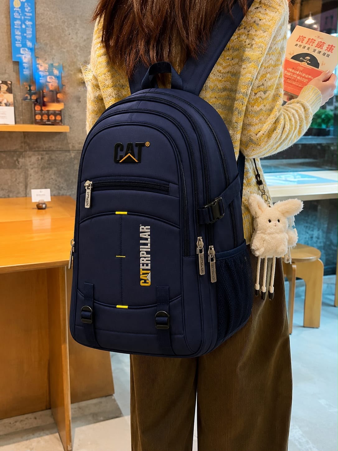 Premium School Backpack for Girls & Boys | Large Multi-Compartment Bag | Pinkorra