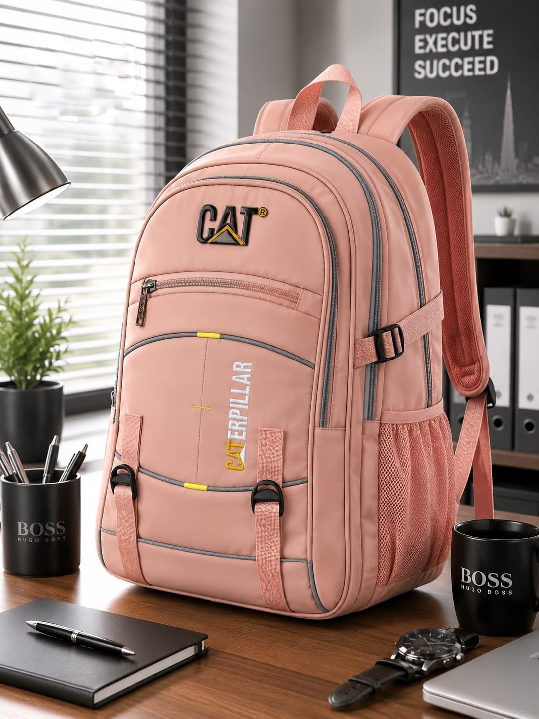 Premium School Backpack for Girls & Boys | Large Multi-Compartment Bag | Pinkorra