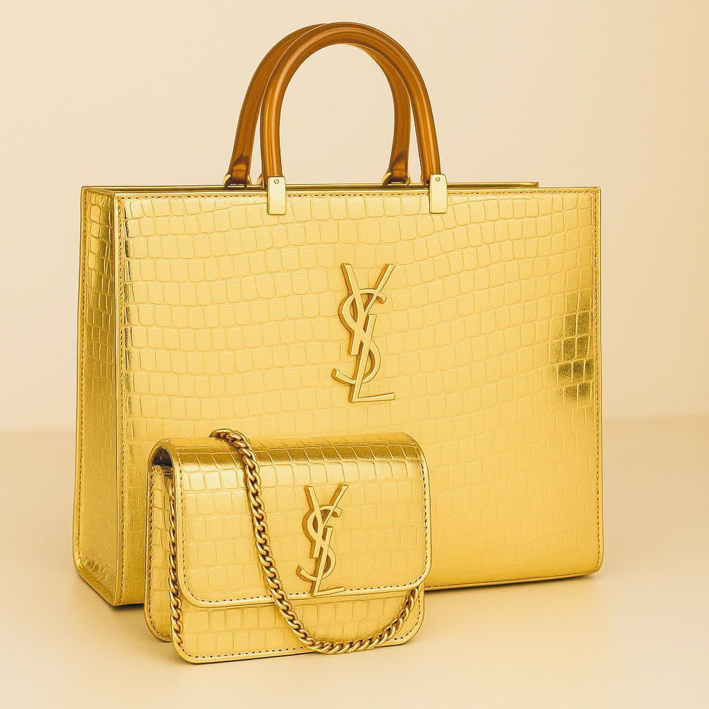 Luxury Designer Handbag & Crossbody Bag Combo for Women | Premium 2-Piece Bag Set | Pinkorra