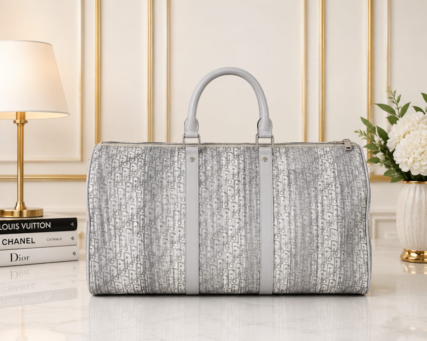 Premium Travel Duffle Bag for Women | Luxury Weekender & Gym Bag | Carry-On Travel Bag | Pinkorra