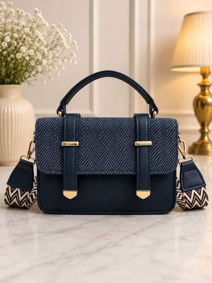 Premium Crossbody Bag for Girls | Medium Cross Body Bag with Long Strap | Everyday Fashion Handbag | Pinkorra